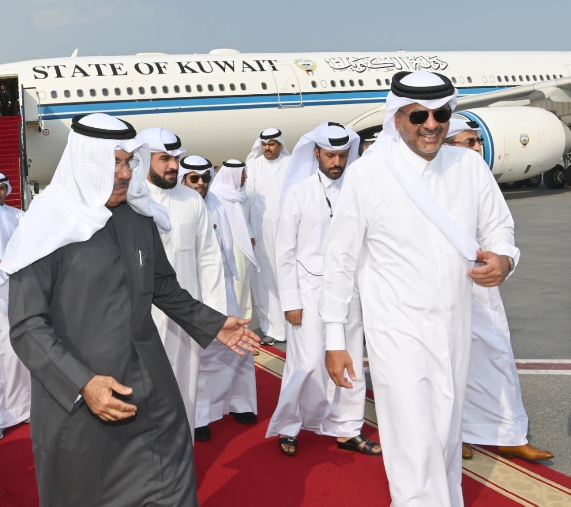 Kuwaiti Prime Minister Arrives In Doha