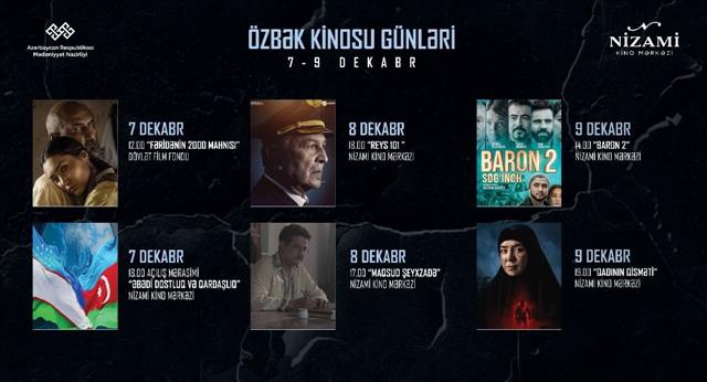Uzbek Cinema Days Starting In Baku Today