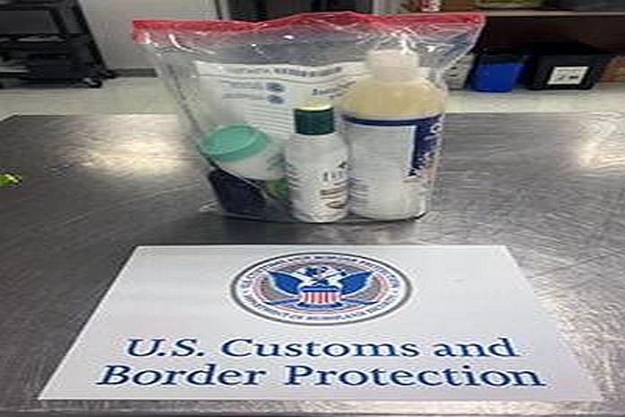 Philadelphia CBP Officers Detect Cocaine, Methamphetamine In Hair And Skin Care Containers