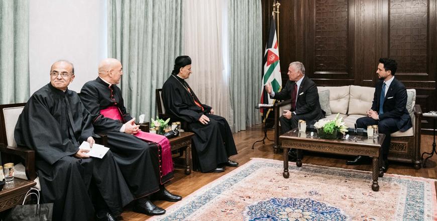 King Receives Maronite Patriarch Al Rahi