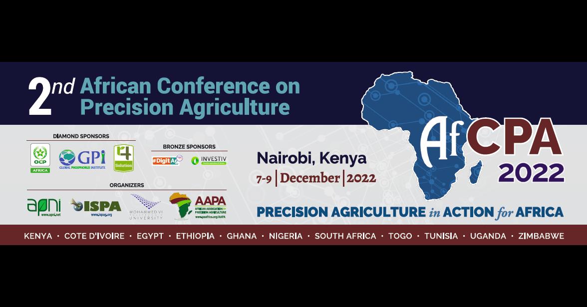 2Nd African Conference On Precision Agriculture Forming Scientific, Technological And Educational Solutions For Farmers