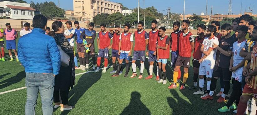 Srinagar Boys Dominate J&K Team For Santosh Trophy