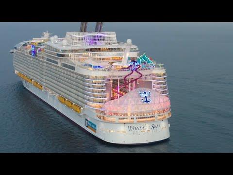 ROYAL CARIBBEAN OFFICIALLY NAMES THE WORLD's NEWEST WONDER, WONDER OF ...