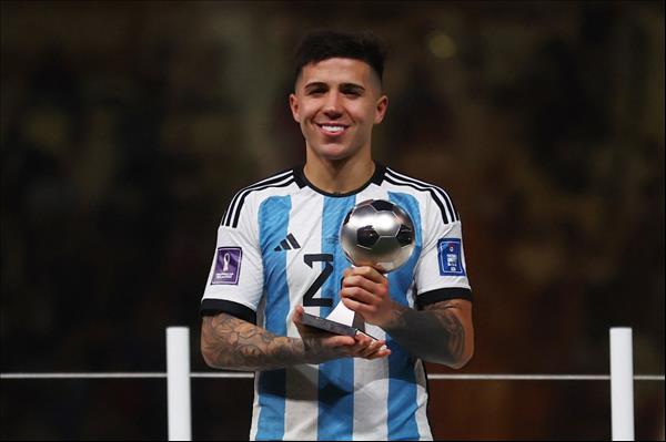 ARGENTINA'S AWARD-WINNING YOUNGSTER ENZO FERNANDEZ