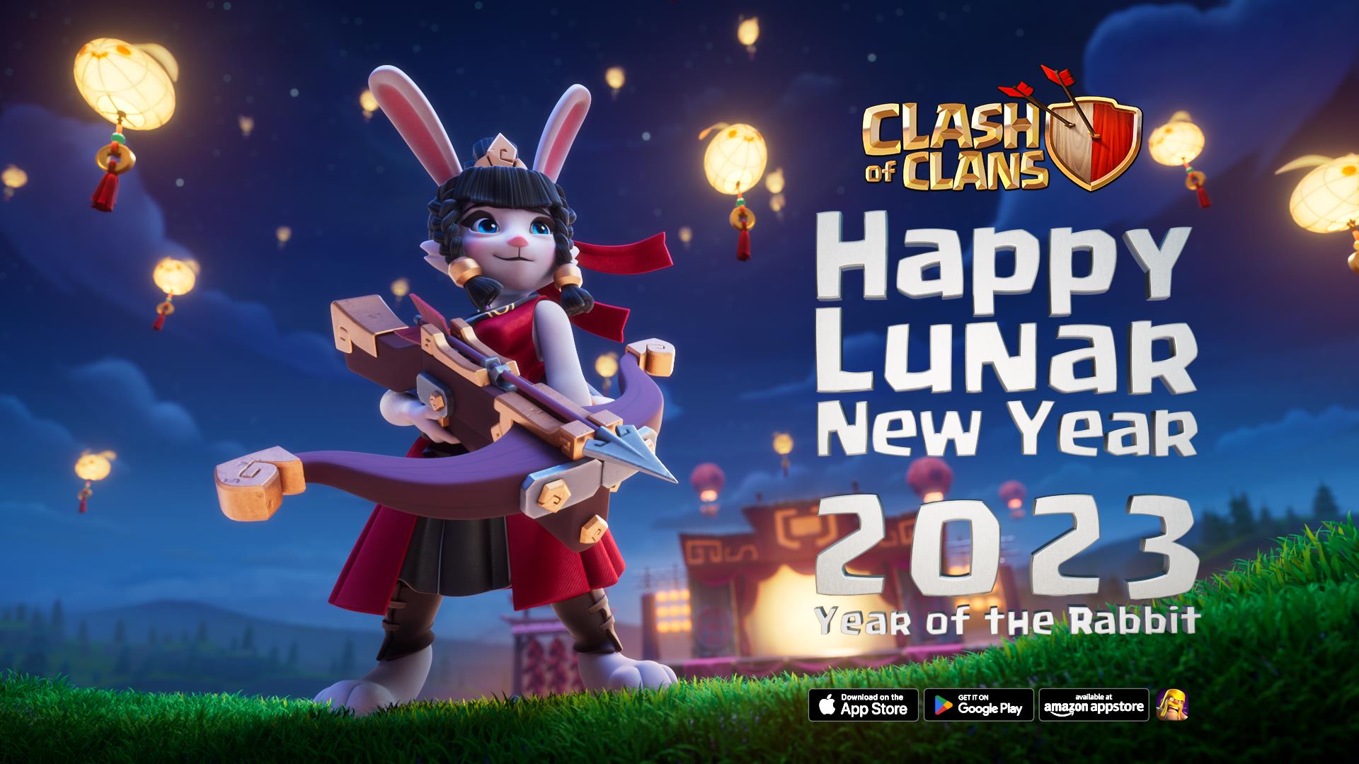 Clash Of Clans Showcases Rabbit Year Publicity Animation, Releasing ...