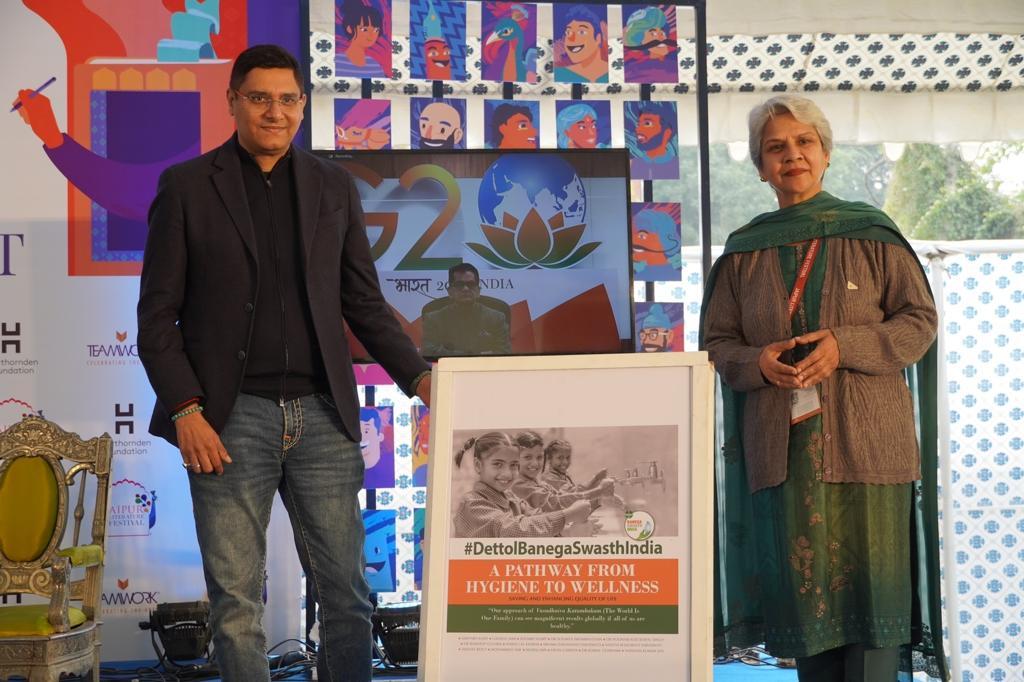 Dettol Banega Swasth India Launches 'A Pathway From Hygiene To Wellness' Coffee Table Book At Jaipur Literature Festival 2023