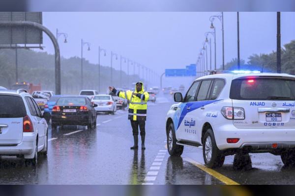 Sharjah Police Ready For Unstable Weather Condition