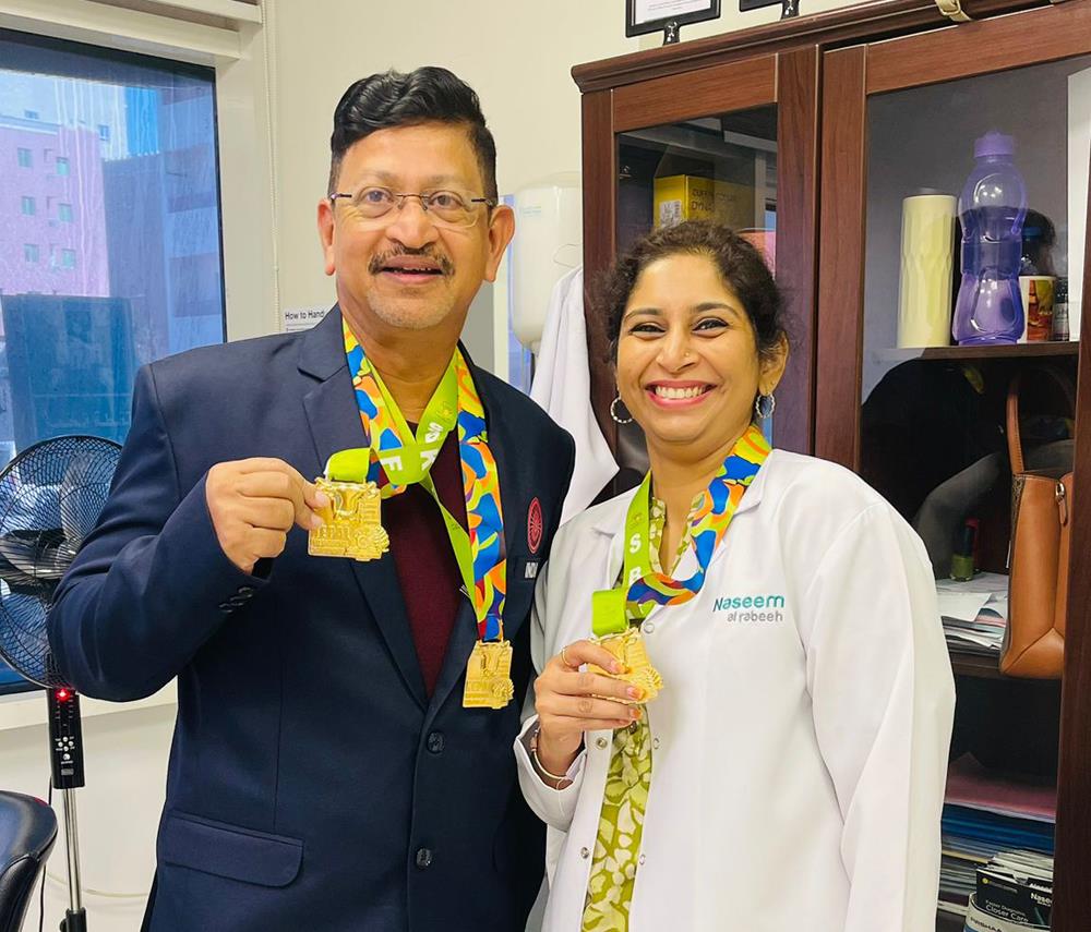 Naseem Surgeon Makes Medals Possible