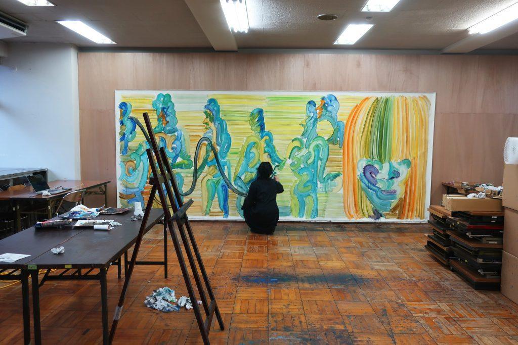 Amid A Feverish Market For Her Prismatic Paintings, Japanese Dynamo Etsu Egami Is Keeping A Cool Head