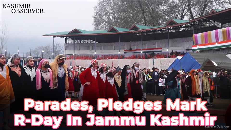 Parades, Pledges Mark R-Day In Jammu Kashmir