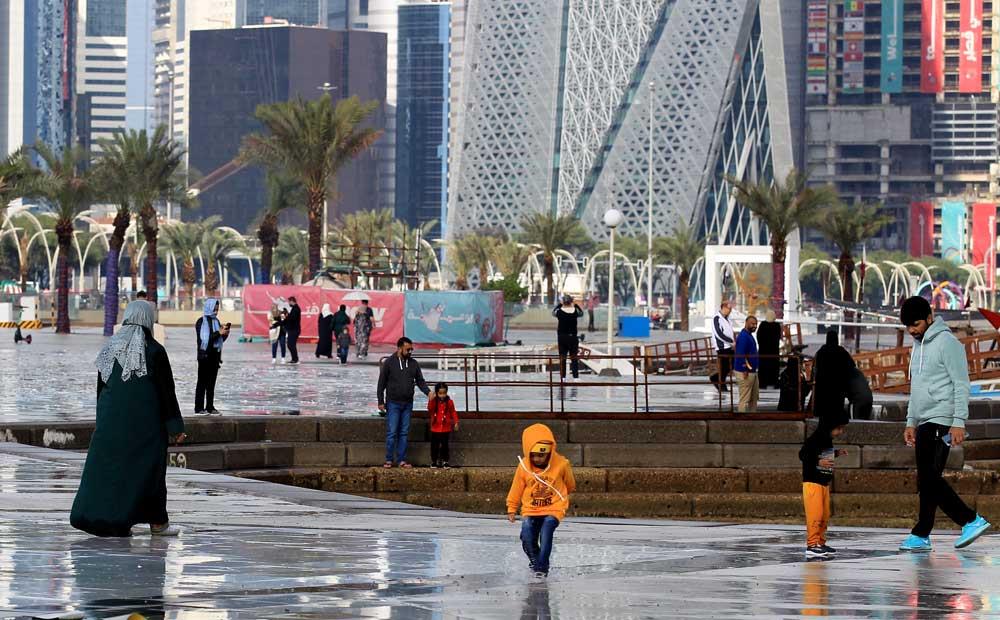 Rain Of Varying Intensity Observed Across Qatar