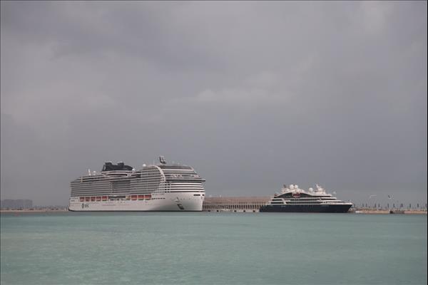 Two Cruise Ships With Over 5,000 Tourists Dock At Doha Port