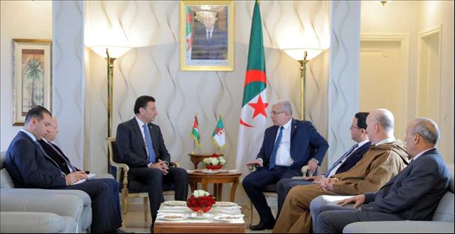 Jordan, Algeria House Speakers Talk Parliamentary Cooperation