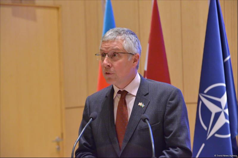 UK Ambassador To Azerbaijan Meets Assistant To Azerbaijani President