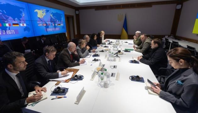 Yermak Discusses Ukraine's Peace Formula With G7 And EU Ambassadors