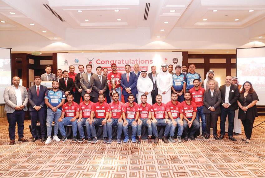 الاتحاد البحريني للكريكت يحتفل بفوز المنتخب الوطني ببطولة ماليزيا