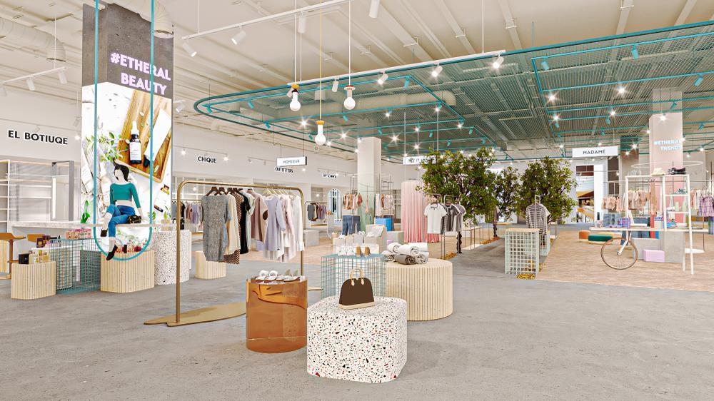كلاود سبيسز تطلق متجرها الجديد 'إيثر' المخصص للعلامات التجارية المميزة في ياس مول' 