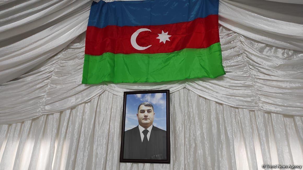 Azerbaijan Holds Farewell Ceremony With Head Of Security Service At Azerbaijani Embassy In Iran