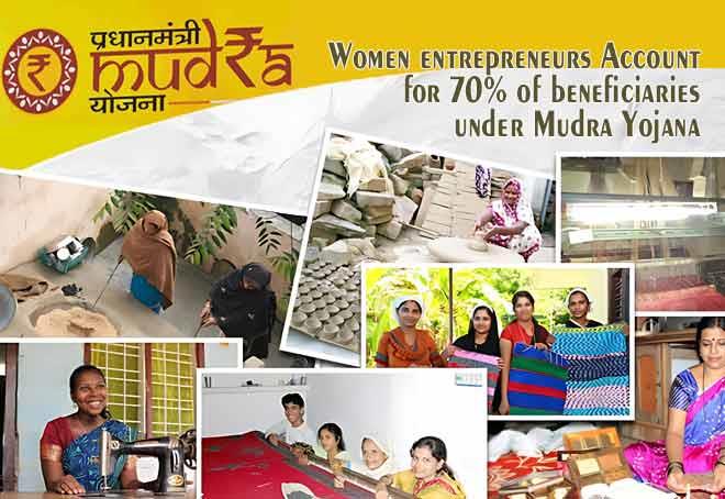 Women Entrepreneurs Account For 70% Of Beneficiaries Under Mudra Yojana ...