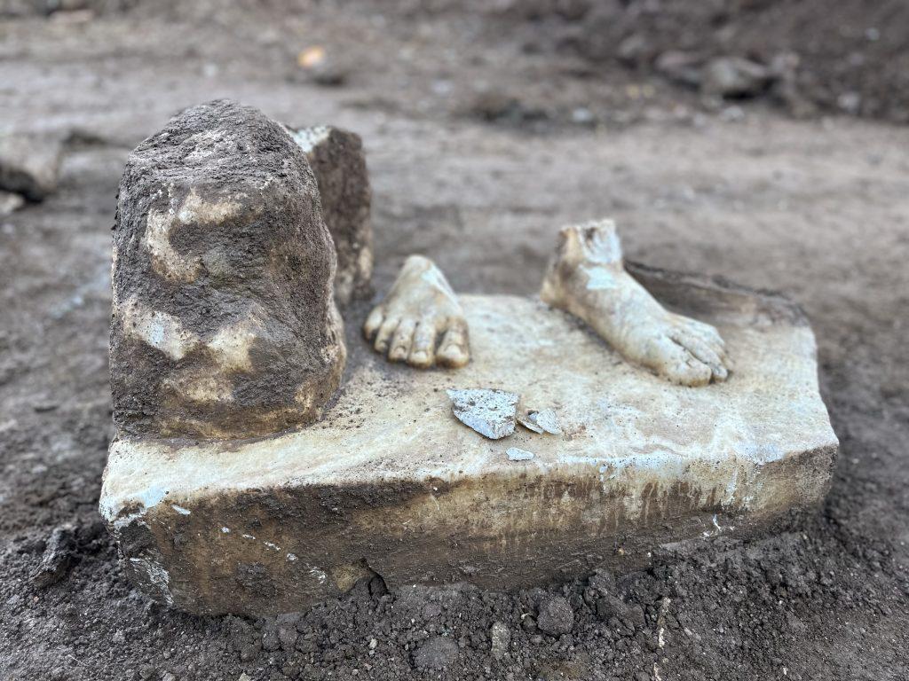 Construction Workers Discovered A Mysterious Statue Of Hercules Buried ...