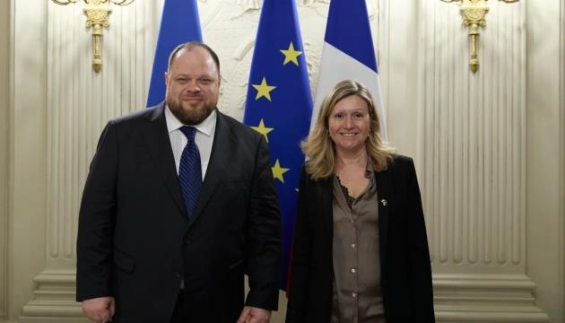 Ukraine, France's Top Lawmakers Talk Peace Formula, Weapons For Ukraine