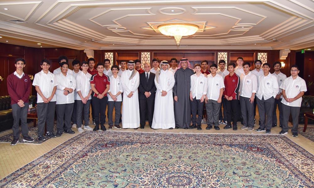 QIIB Hosts Professional Day For Qatar Academy Students