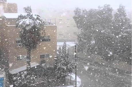 أسبوع بارد جداً ينتظره الأردنيون وثلوج بهذا الموعد