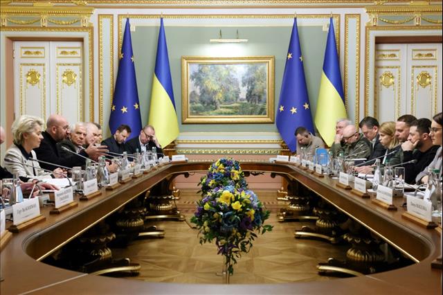 EU-Ukraine Summit Calls On Iran To 'Stop Military Support' To Russia
