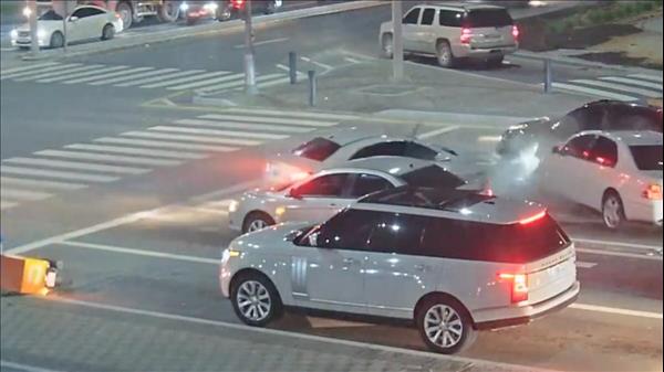 Watch: UAE Motorist Speeds Through Traffic Lights, Causes Head-On Collision With Multiple Vehicles