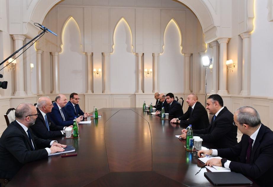 President Ilham Aliyev Receives Minister Of Environment And Energy Security Of Italy
