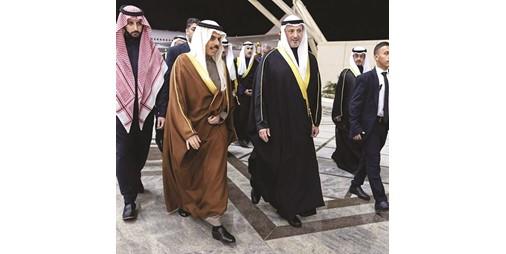 وزير الخارجية السعودي وصل الكويت