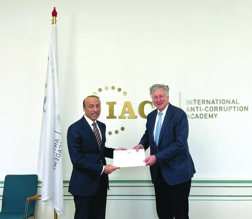 Dean Of International Anti-Corruption Academy Receives Credentials Of Qatar's Representative