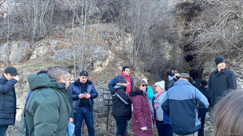 International Delegation Visits Azerbaijan's Azykh Cave