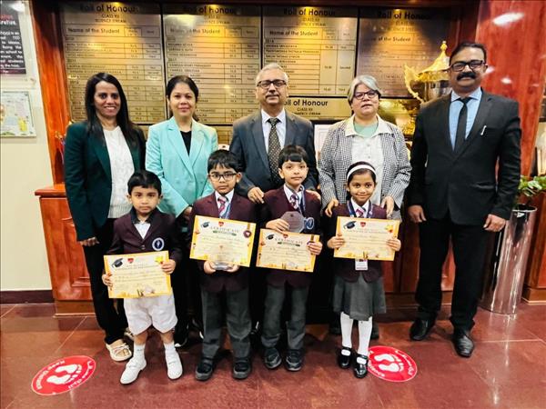 BPS KG Students Shine In Various Activities