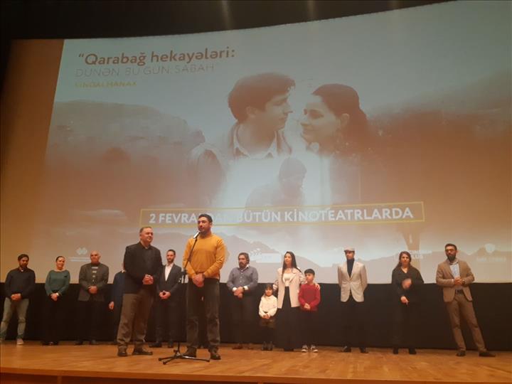 Film Almanac About Karabakh Premiered At Nizami Cinema