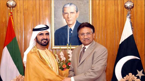 Look: When Former Pakistan President Pervez Musharraf Met UAE Rulers, Attended Cricket Match In Abu Dhabi