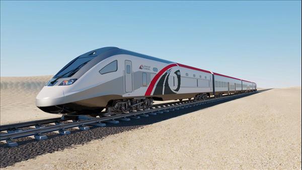 Spotted In Dubai: New Train Being Tested On Etihad Rail Tracks