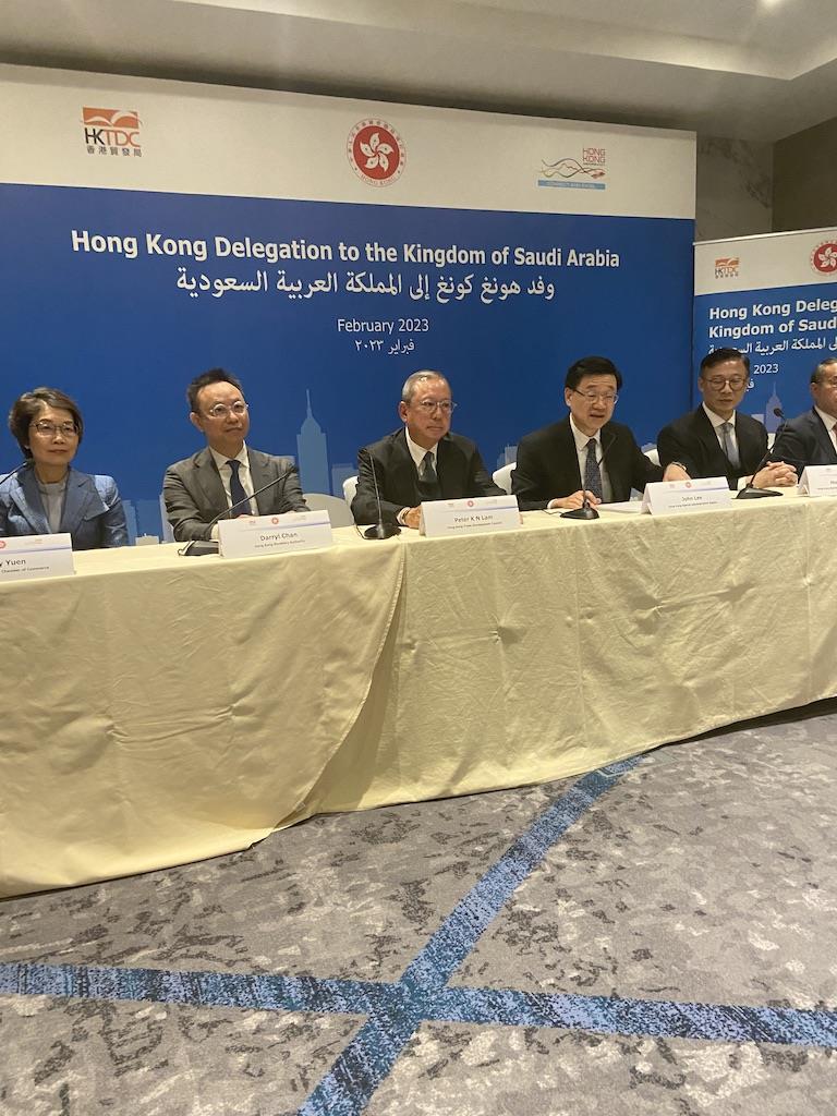 Hong Kong Delegation Leader To Saudi Arabia Highlights Cooperation
