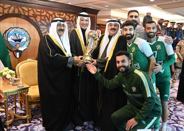 Kuwait Crown Prince Patronizes, Attends Crown Prince Cup Final