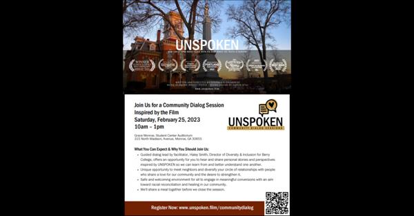 Documentary 'Unspoken' Sells Out Monroe Debut Screenings At On Stage Playhouse