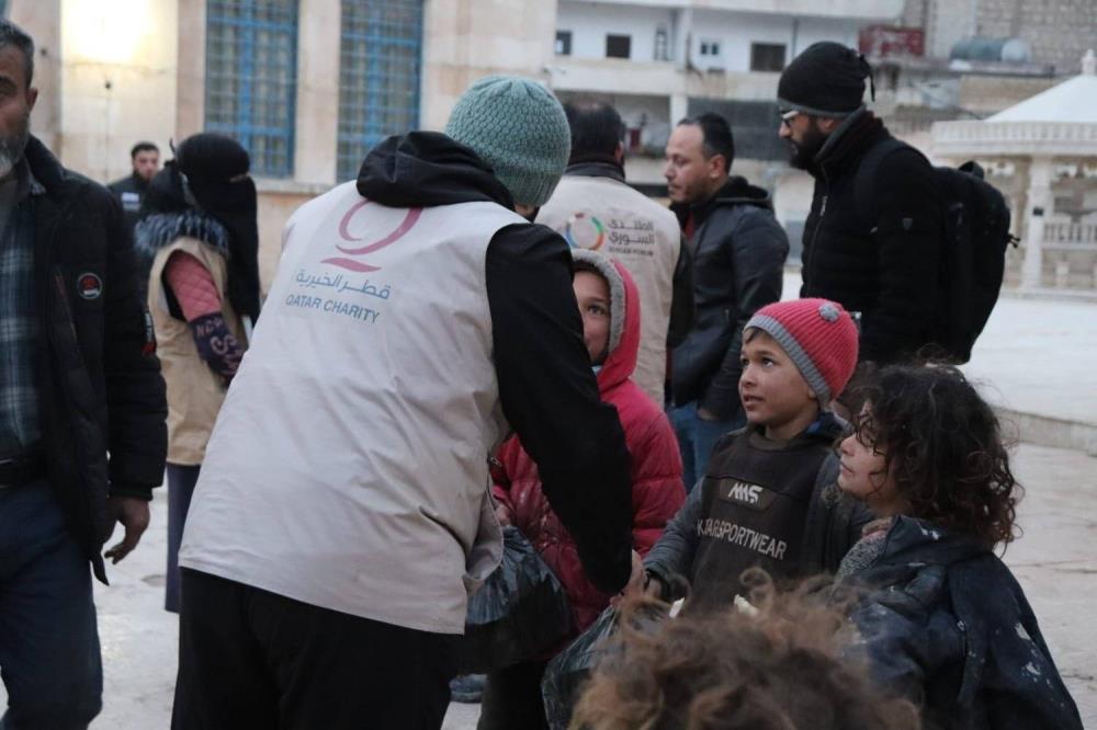 Qatar Charity Continues To Distribute Aid In Turkey And Syria