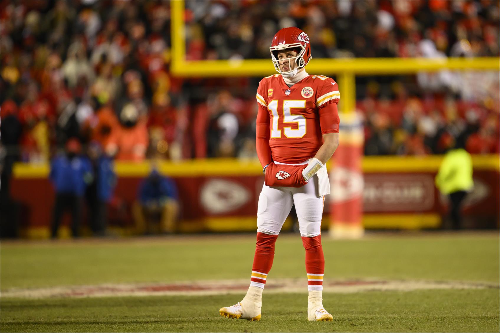 Patrick Mahomes says his ankle injury won't hold him back from