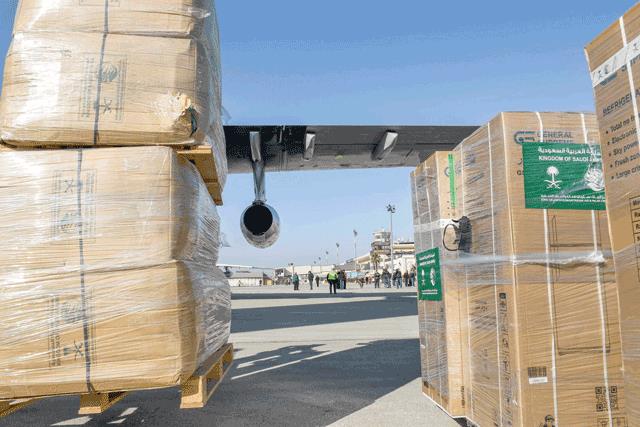 Saudi Plane Carrying Aid Lands In Syria, First In Decade
