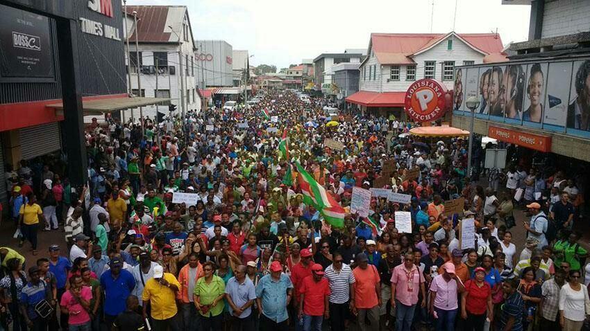 Protesters Storm Suriname's Parliament As Anti-Austerity Rally Turns Chaotic