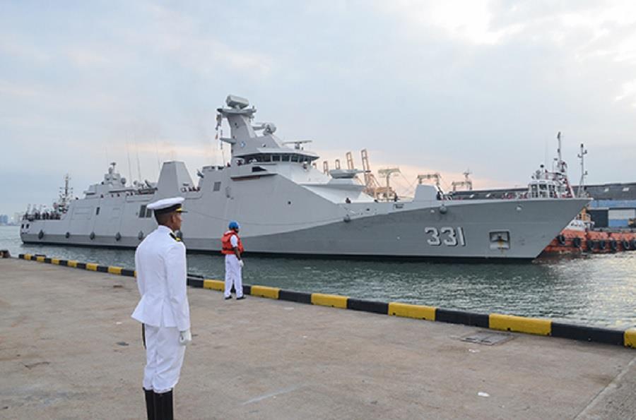 Indonesian Navy Ship Arrives In Colombo