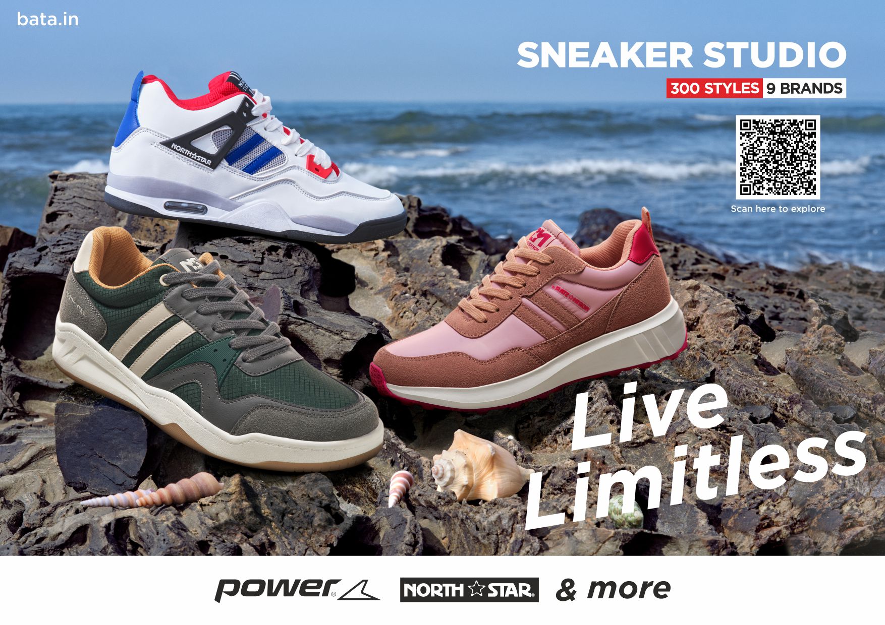 Bata India unveils campaign to promote its Sneaker Studios | MENAFN.COM