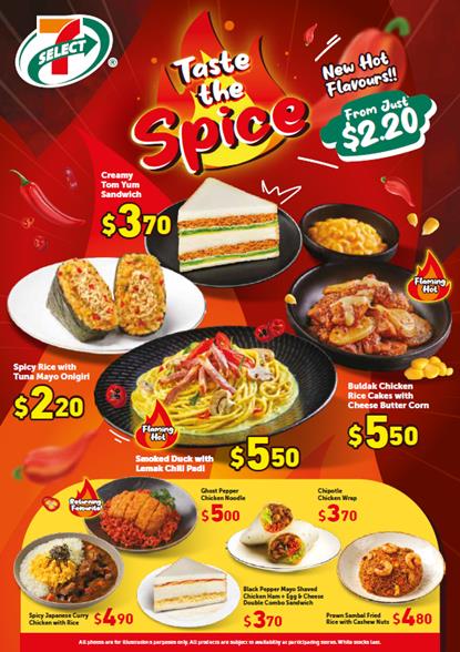Savour the Tastes of Korea with 7-Eleven's New and Exciting Menu of 7-SELECT  Ready-to-Eat Food