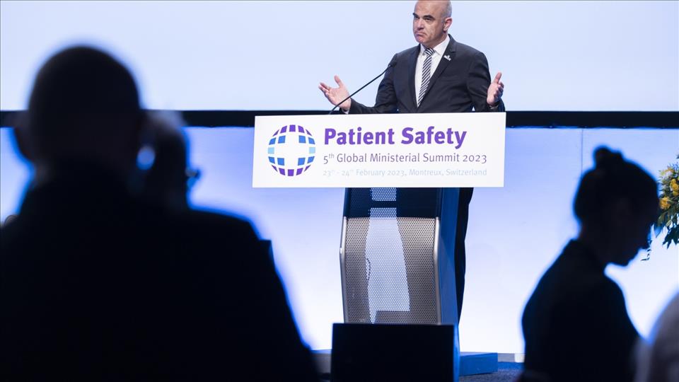 Die Schweiz ist Gastgeberin des World Patient Safety Summit