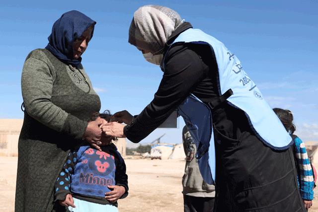 Syria Medics Launch Cholera Vaccine Campaign In Rebel-Held Northwest