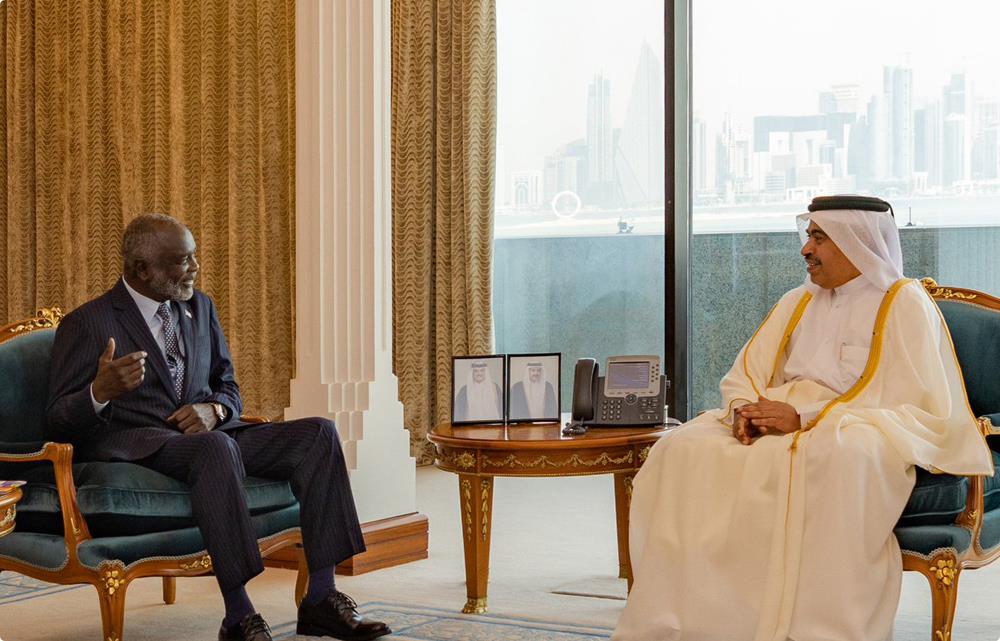 Minister Of Finance Meets Sudan's Finance, Economic Planning Minister